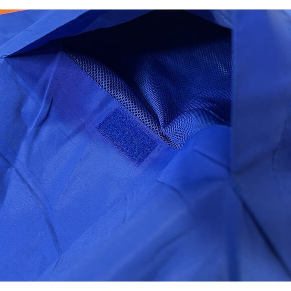 Colosseum Ath. XL Pullover Windbreaker Jacket Blue Orange Embroider G Logo NEW - Picture 12 of 15